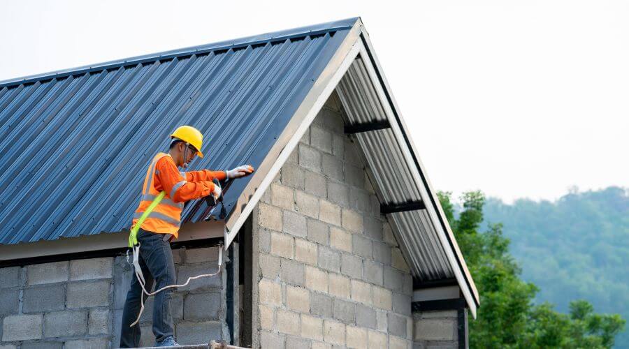 Professional metal roof installation in Marietta, OH